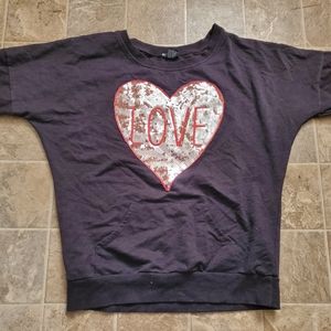 MissChevious brand 3/4 sleevd top size Large!